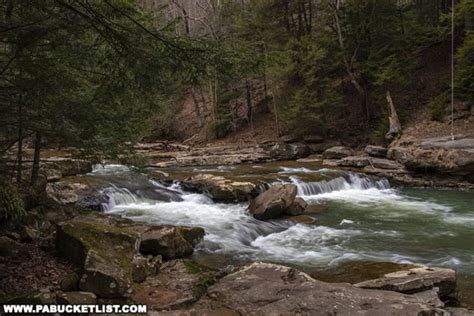 Exploring Buttermilk Falls in Armstrong County